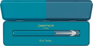 Caran d`Arche Pióro wieczne 849, Paul Smith Ed4, w pudełku Cyan/Steel F 4