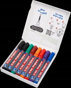 Edding Marker do tablic e-363 EDDING, 1-5mm, 8 szt., mix kolorów 3