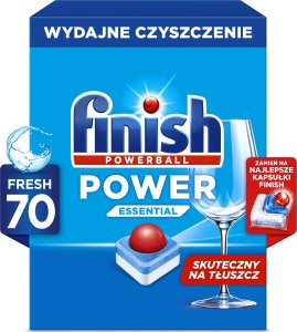 Chemia Tabletki do zmywarki FINISH Power Essential, 70szt., regular 5