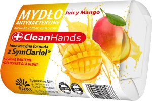 Chemia Mydło w kostce antybakteryjne CLEAN HANDS, mango, 90 g 1