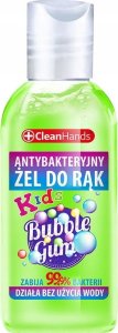 Chemia Antybakteryjny żel do rąk CLEAN HANDS, guma balonowa, 50 ml 2