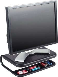 Q-Connect Podstawka pod monitor Q-Connect, 38x29,5cm, z regulacją wysokości, czarna 2