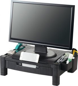 Q-Connect Podstawka pod monitor Q-Connect, 43,4x33,6cm, z regulacją wysokości, czarna 2