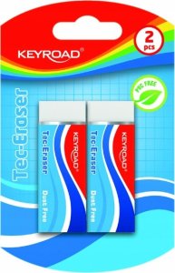 Keyroad Gumka do ścierania KEYROAD Tec-Eraser, techniczna, 2szt., blister 1