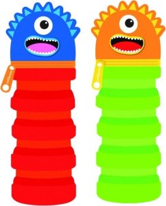 Piórnik Keyroad Piórnik silikonowy KEYROAD, zwierzaki tuba, mix kolorów 2