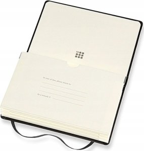 Moleskine MOLESKINE PRO Portfolio P (9x14 cm), 6 kieszonek, czarne 7