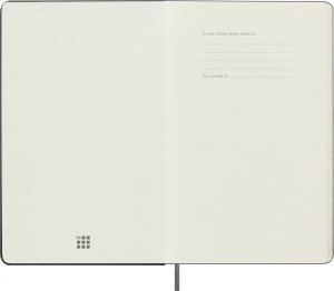 Moleskine Kalendarz tygodniowy MOLESKINE, bez dat, L, twarda oprawa, czarny 2