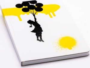 Pininfarina Segno Notes PININFARINA Banksy, 14x21 cm, 128 stron, baloon 1