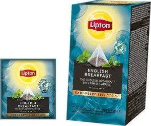Lipton Herbata LIPTON, piramidki, Exclusive Selection, english breakfast, 25 torebek 2