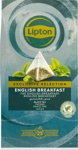 Lipton Herbata LIPTON, piramidki, Exclusive Selection, english breakfast, 25 torebek 3