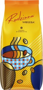 Kawa ziarnista Woseba Kawa WOSEBA, rodzinna, ziarnista, 1000 g 5