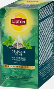 Lipton Herbata LIPTON, piramidki, Exclusive Selection, mięta, 25 torebek 1