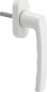 Heckermann Klamka okienna Heckermann biała klasyczna do okien PCV 5