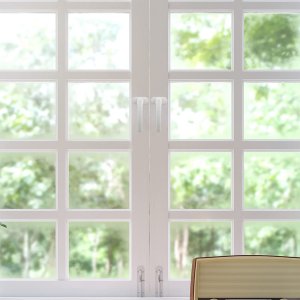 Heckermann Klamka okienna Heckermann biała klasyczna do okien PCV 6