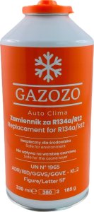 Litago Zestaw do napełniania nabijania czynnika chłodniczego R134a/R12 zamiennik 185g 2