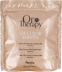 Fanola FANOLA Oro Therapy DE-COLOR 24K rozjaśniacz z keratyną 500g 1