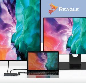 HUB USB Reagle REAGLE HUB USB-C 10w1 DisplayPort 1.4 HDMI 2.1 8K 4K 144Hz Display Port M1 2