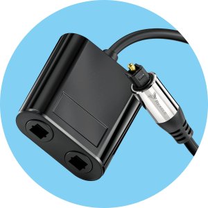 Reagle REAGLE AUDIO SPLITTER 1x2 SPDIF TOSLINK ROZDZIELACZ OPTYCZNY PRZEJŚCIÓWKA 9
