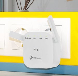 Access Point Reagle WZMACNIACZ SYGNAŁU WIFI 2.4 GHz 802.11n REAPETER 300MB/S EXTENDER Wi-Fi 6
