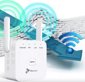Access Point Reagle WZMACNIACZ SYGNAŁU WIFI 2.4 GHz 802.11n REAPETER 300MB/S EXTENDER Wi-Fi 9