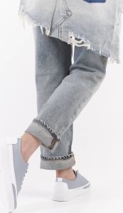 Sergio Leone Półbuty damskie Sergio Leone SP016JNI niebieskie 36 10