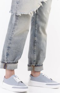 Sergio Leone Półbuty damskie SP016JNI niebieskie 37 7