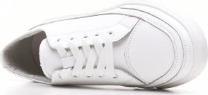 Sergio Leone Pułbuty damskie Sergio Leone SP016BI białe 41 5