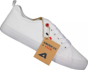 American Club Tenisówki młodzieżowe American Club DLH-83WH 38 1