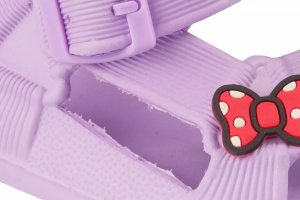 American Club Dziecięce sandały piankowe American Club NH-146/24 fioletowe 30 6