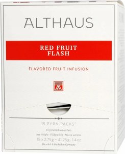 Althaus Althaus - Red Fruit Flash Pyra Pack - Herbata 15 piramidek 1