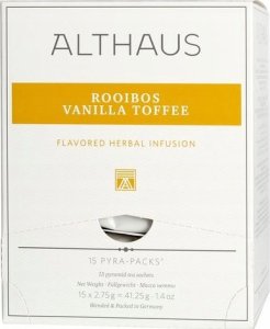 Althaus Althaus - Rooibos Vanilla Toffee Pyra Pack - Herbata 15 piramidek 1