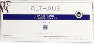 Althaus Althaus - Darjeeling Summer Leaves Grand Pack - Herbata 15 dużych saszetek 1