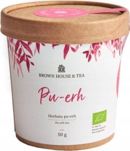 Brown House & Tea Brown House & Tea - Pu-erh - Herbata sypana 50g 1