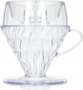 Hario - V60 Drip-Assist Set - Zestaw zaparzacz V60-02 + nakładka + filtry 2