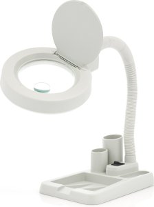 Lampka biurkowa Techrebal LAMPA SERWISOWA NA GĘSIEJ SZYI 5D/10D Z LUPĄ 83MM 1