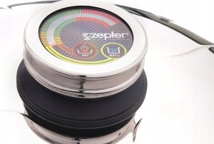 Zepter Naczynie WOK 2,4 l, średnica 24 cm z pokrywą, 2 uchwyty Zepter + Prezent 5