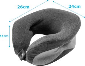 Medi Sleep Poduszka podróżna turystyczna, opaska 3d na oczy 6