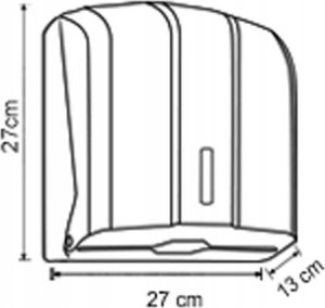 FANECO Podajnik ręczników Faneco ZZ JET 400 listków 3