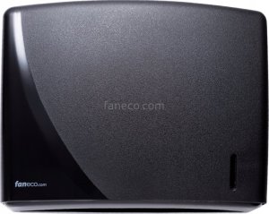 FANECO Podajnik ręczników ZZ DARK 400 listków Czarny 2