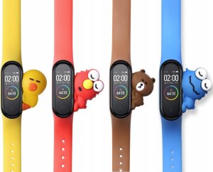 GALAXIA OPASKA ZAMIENNA do XIAOMI MI BAND 6 zestaw 4szt. 1