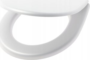 Deska bidetowa Sepio Deska sedesowa pokrywa łazienkowa biała wolno opadająca antybakteryjna 2