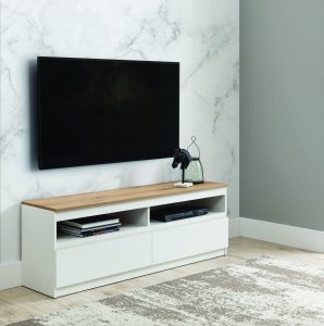 BogFran Szafka RTV Stolik pod telewizor Sonoma REMI RM01 11