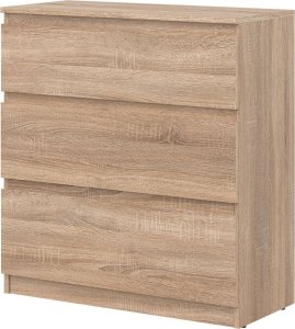 BogFran Komoda mała z szufladami dąb Sonoma REMI RM02 2