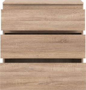 BogFran Komoda mała z szufladami dąb Sonoma REMI RM02 5