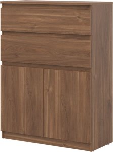 BogFran Komoda wysoka z szufladami dąb Castello REMI RM05 2