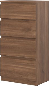 BogFran Komoda wąska z szufladami dąb Castello REMI RM04 2
