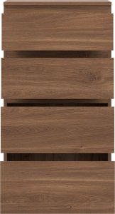 BogFran Komoda wąska z szufladami dąb Castello REMI RM04 5