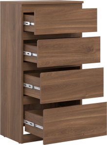 BogFran Komoda wąska z szufladami dąb Castello REMI RM04 7