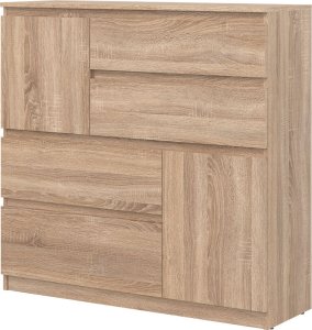 BogFran Komoda duża z szufladami dąb Sonoma REMI RM06 2