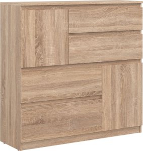 BogFran Komoda duża z szufladami dąb Sonoma REMI RM06 6